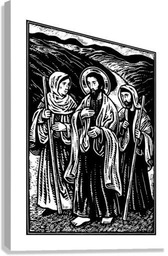Canvas Print - Road to Emmaus by Julie Lonneman - Trinity Stores