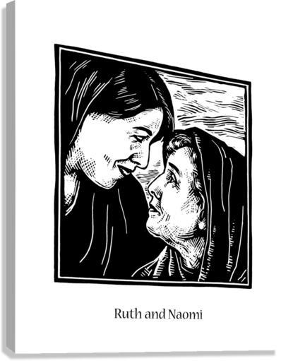 Canvas Print - St. Ruth and Naomi by Julie Lonneman - Trinity Stores