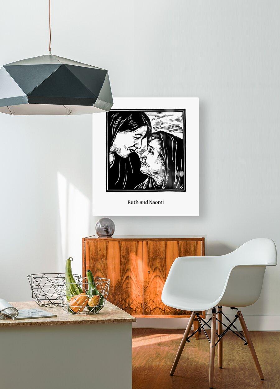 Metal Print - St. Ruth and Naomi by Julie Lonneman - Trinity Stores