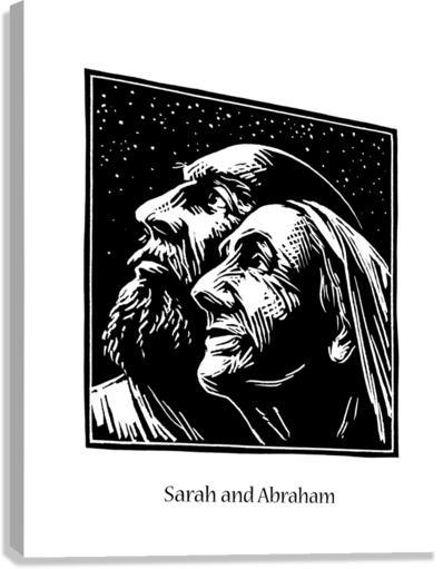 Canvas Print - Sarah and Abraham by Julie Lonneman - Trinity Stores