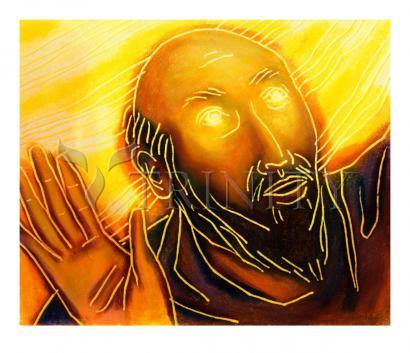 Wall Frame Gold, Matted - Conversion of Saul by Julie Lonneman - Trinity Stores