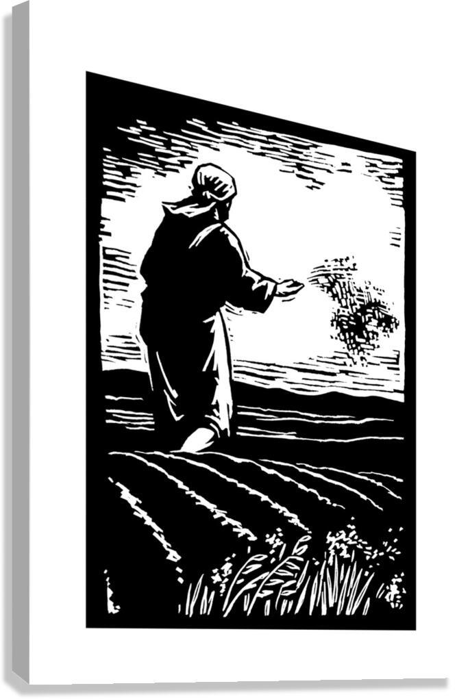 Canvas Print - Sower by Julie Lonneman - Trinity Stores