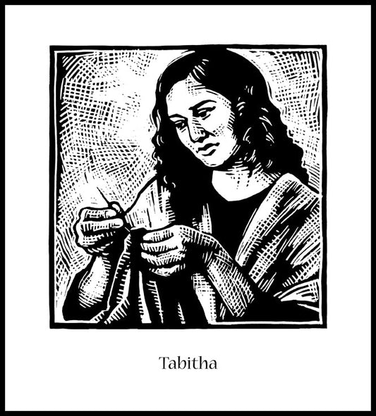 St. Tabitha - Wood Plaque