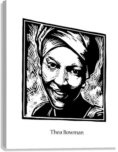 Canvas Print - Sr. Thea Bowman by Julie Lonneman - Trinity Stores