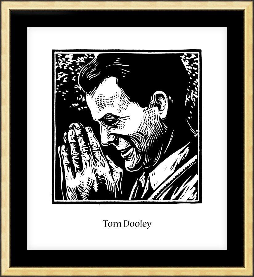 Wall Frame Gold, Matted - Tom Dooley by Julie Lonneman - Trinity Stores
