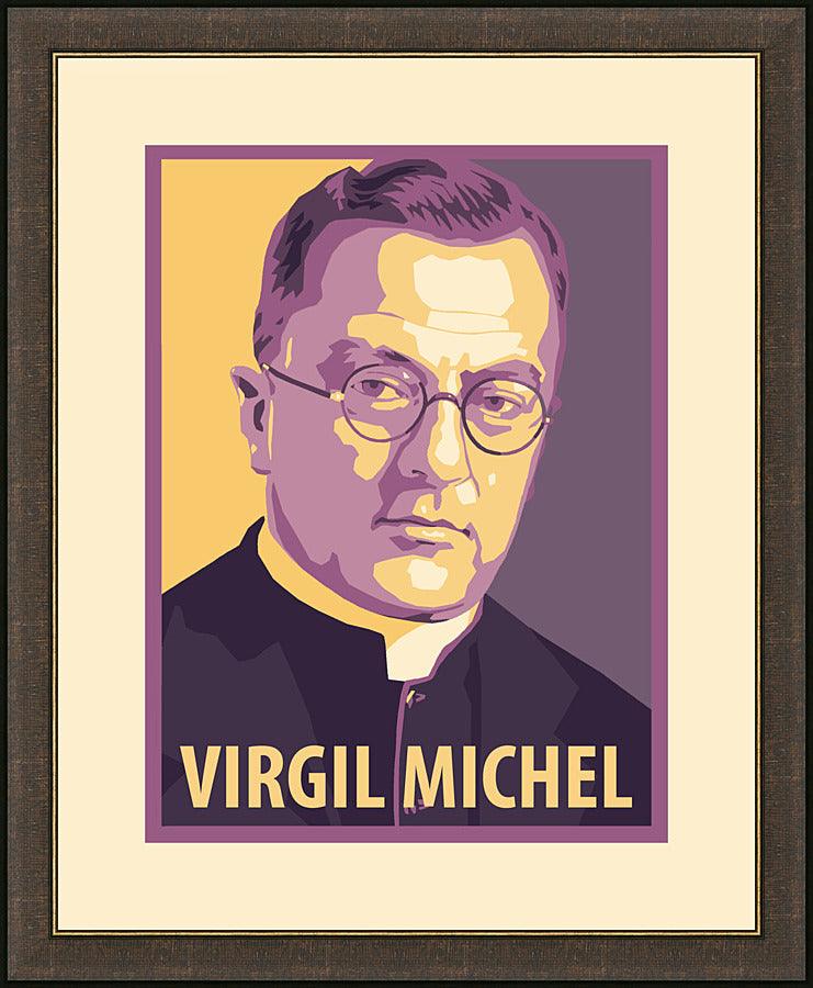 Wall Frame Espresso - Virgil Michel by Julie Lonneman - Trinity Stores