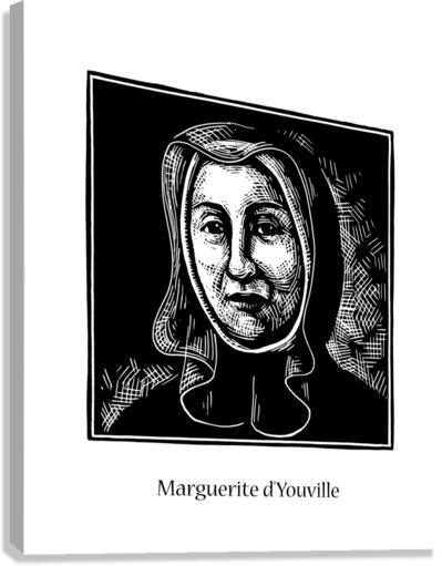 Canvas Print - St. Marguerite d'Youville by Julie Lonneman - Trinity Stores