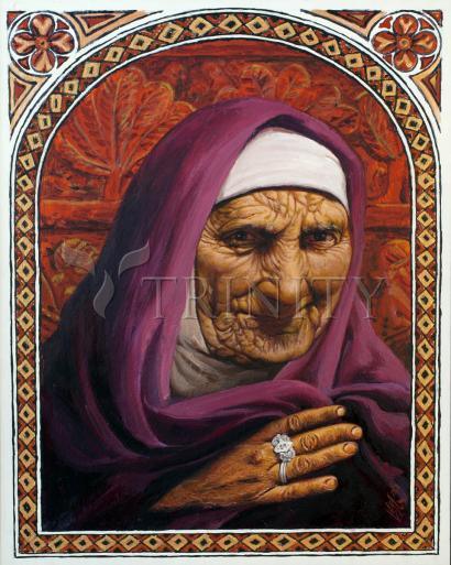 Wall Frame Gold, Matted - Dorcas by Louis Glanzman - Trinity Stores