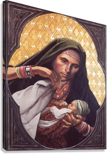 Canvas Print - St. Elizabeth, Mother of John the Baptizer by L. Glanzman