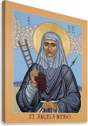 Canvas Print - St. Angela Merici by Louis Williams, OFS - Trinity Stores