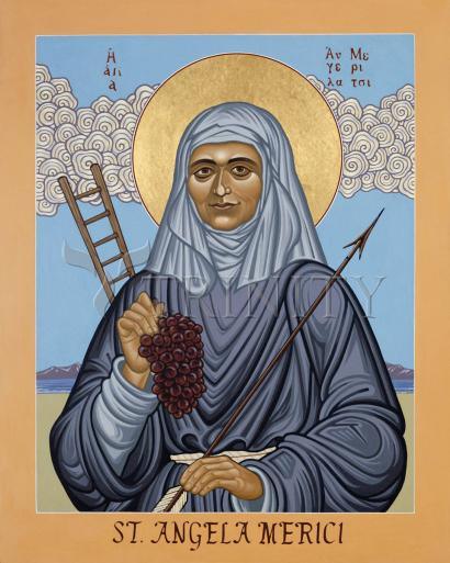 Metal Print - St. Angela Merici by Louis Williams, OFS - Trinity Stores
