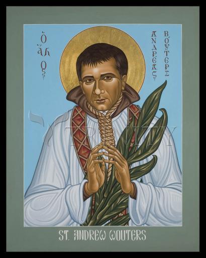 Canvas Print - St. Andrew Wouters by Louis Williams, OFS - Trinity Stores