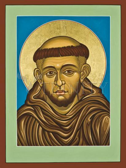 Canvas Print - St. Francis of Assisi by Louis Williams, OFS - Trinity Stores