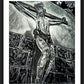 Wall Frame Black, Matted - Crucifix, Coricancha, Peru by Lewis Williams, OFS - Trinity Stores