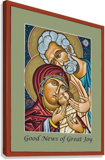Canvas Print - Christmas Holy Family by Louis Williams, OFS - Trinity Stores