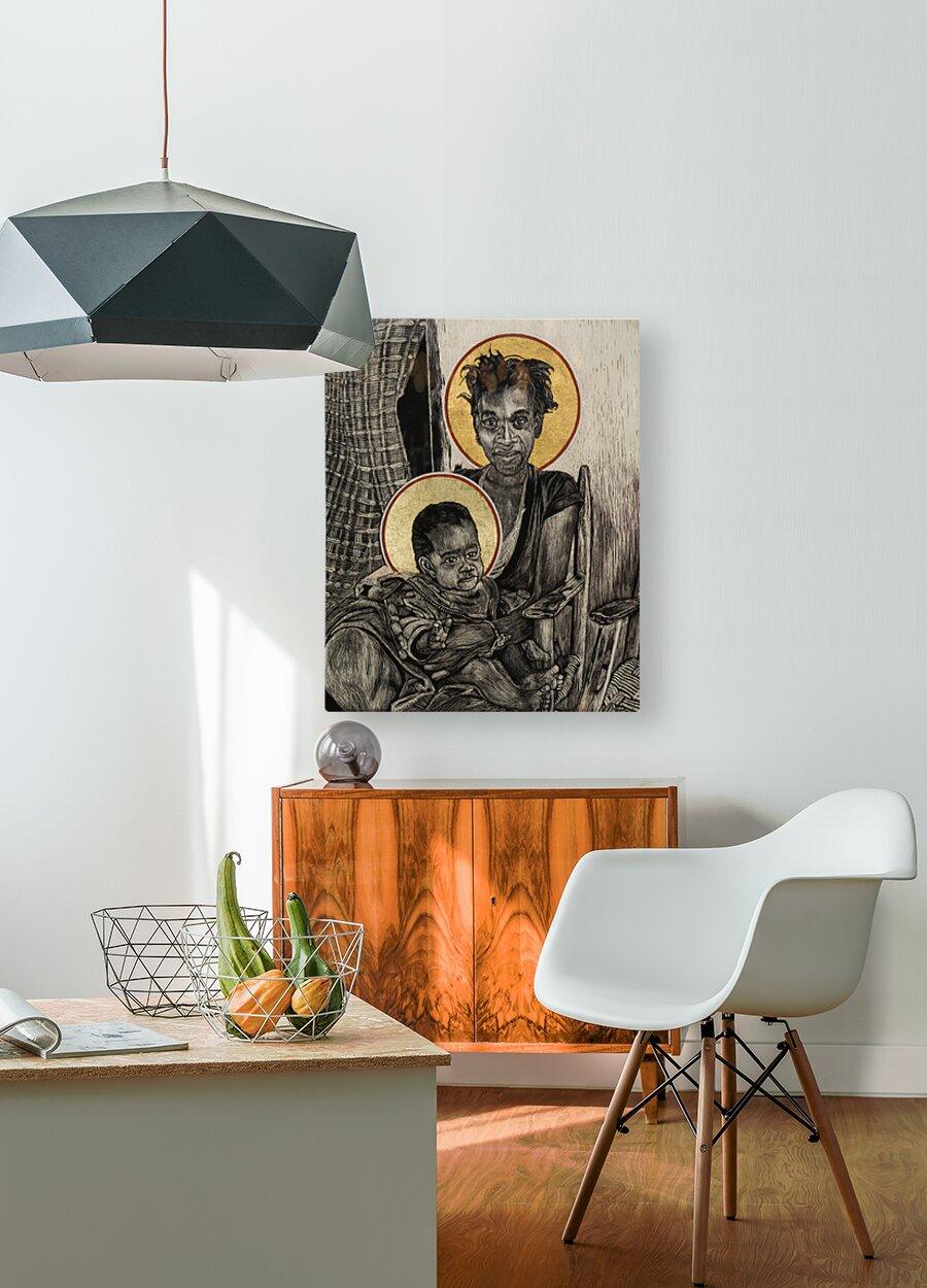 Acrylic Print - Christmas Madonna - Haiti by Louis Williams, OFS - Trinity Stores