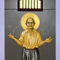Wall Frame Black, Matted - Dietrich Bonhoeffer by Lewis Williams, OFS - Trinity Stores