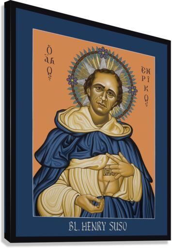 Canvas Print - Bl. Henry Suso by Louis Williams, OFS - Trinity Stores