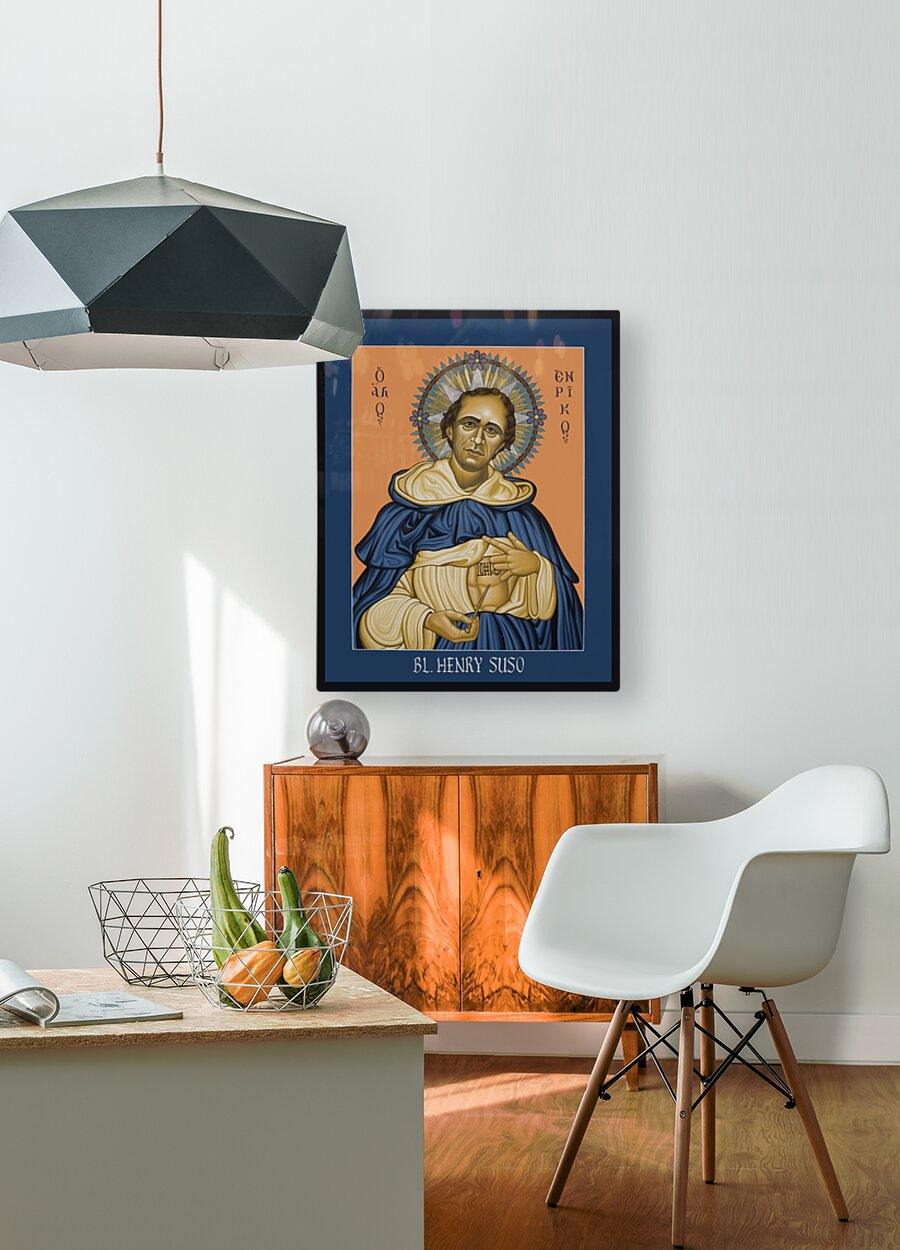 Acrylic Print - Bl. Henry Suso by Louis Williams, OFS - Trinity Stores