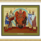 Wall Frame Gold, Matted - Holy Wisdom by Lewis Williams, OFS - Trinity Stores