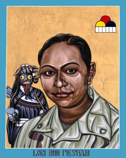 Acrylic Print - Lori Ann Piestewa, White Bear Girl by Louis Williams, OFS - Trinity Stores