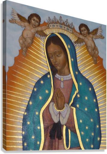 Canvas Print - Our Lady of Guadalupe Crowned by Louis Williams, OFS - Trinity Stores