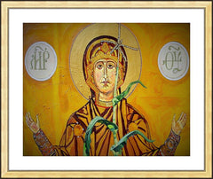 Wall Frame Gold - Our Lady of the Harvest by L. Williams