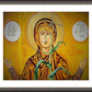 Wall Frame Espresso, Matted - Our Lady of the Harvest by Lewis Williams, OFS - Trinity Stores
