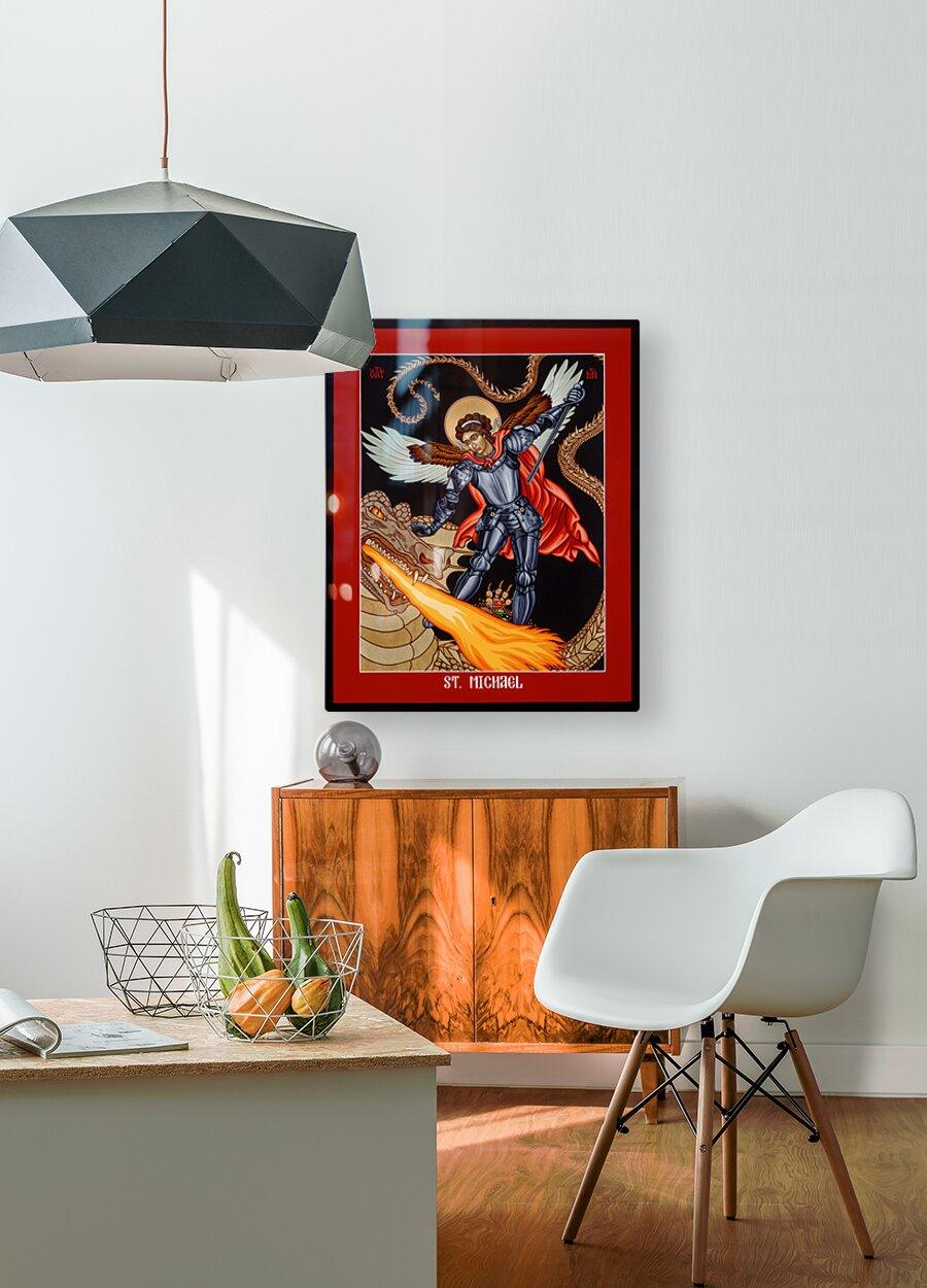 Metal Print - St. Michael Archangel by Louis Williams, OFS - Trinity Stores