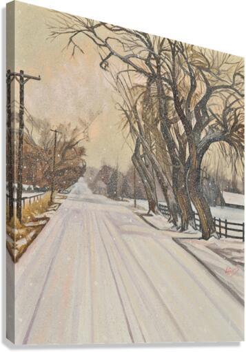 Canvas Print - Christmas Scene: Montrose, CO by Louis Williams, OFS - Trinity Stores
