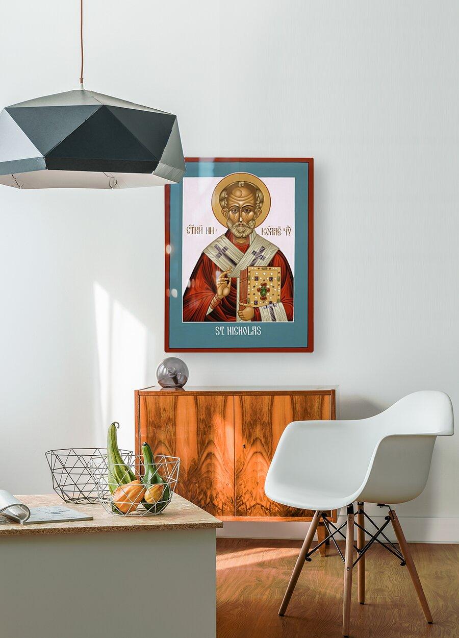 Acrylic Print - St. Nicholas by Louis Williams, OFS - Trinity Stores