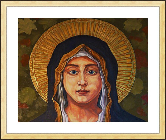 Wall Frame Gold, Matted - Annunciation by Lewis Williams, OFS - Trinity Stores
