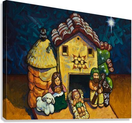 Canvas Print - Peruvian Nativity by Louis Williams, OFS - Trinity Stores