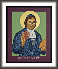 Wall Frame Espresso - Venerable Br. Polycarp by L. Williams