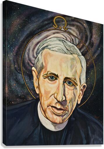 Canvas Print - Fr. Pierre Teilhard de Chardin by Louis Williams, OFS - Trinity Stores