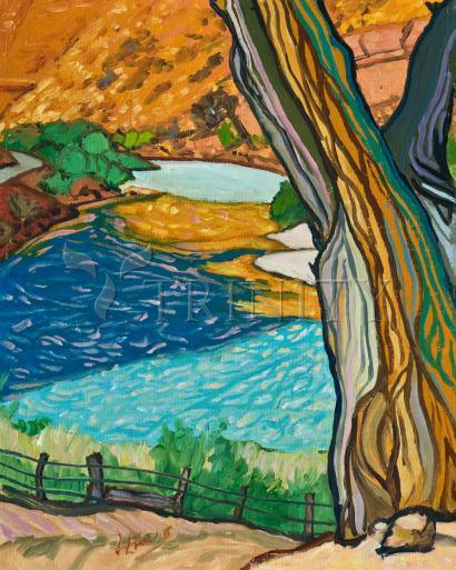 Canvas Print - Tree In Eden by Louis Williams, OFS - Trinity Stores