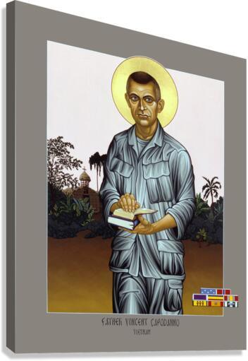 Canvas Print - Fr. Vincent Capodanno by Louis Williams, OFS - Trinity Stores