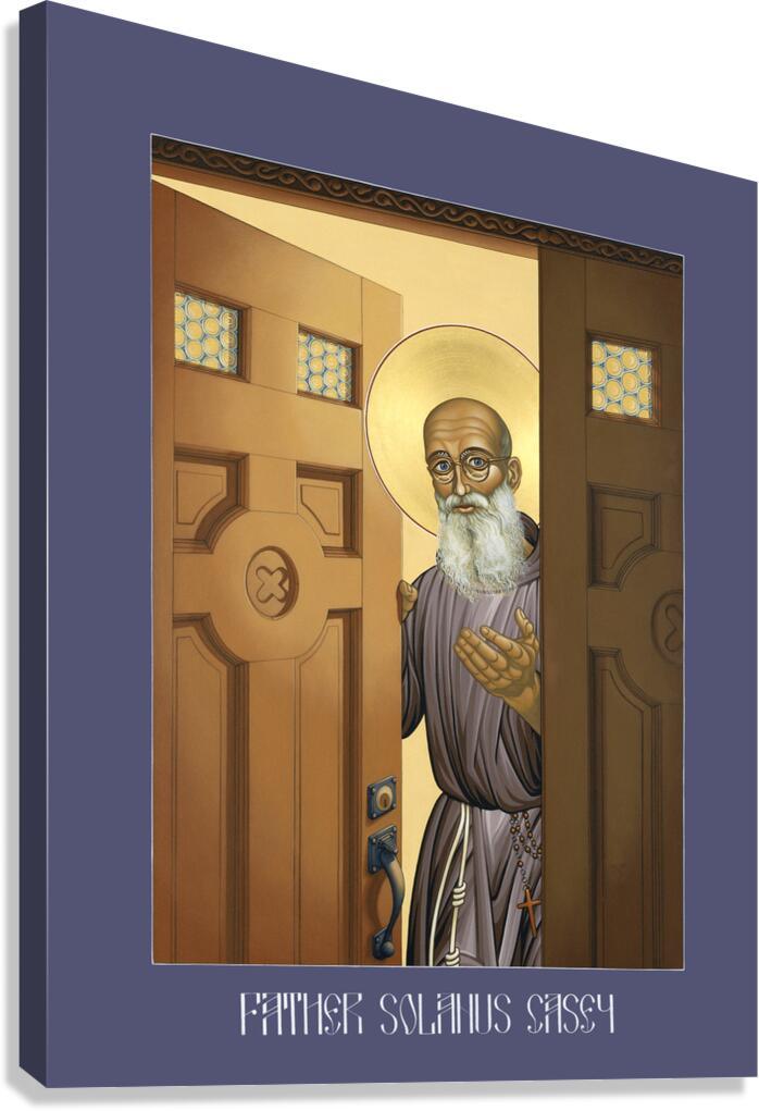 Canvas Print - Bl. Solanus Casey by Louis Williams, OFS - Trinity Stores