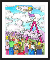 Wall Frame Black - All Apostles At Ascension by M. McGrath