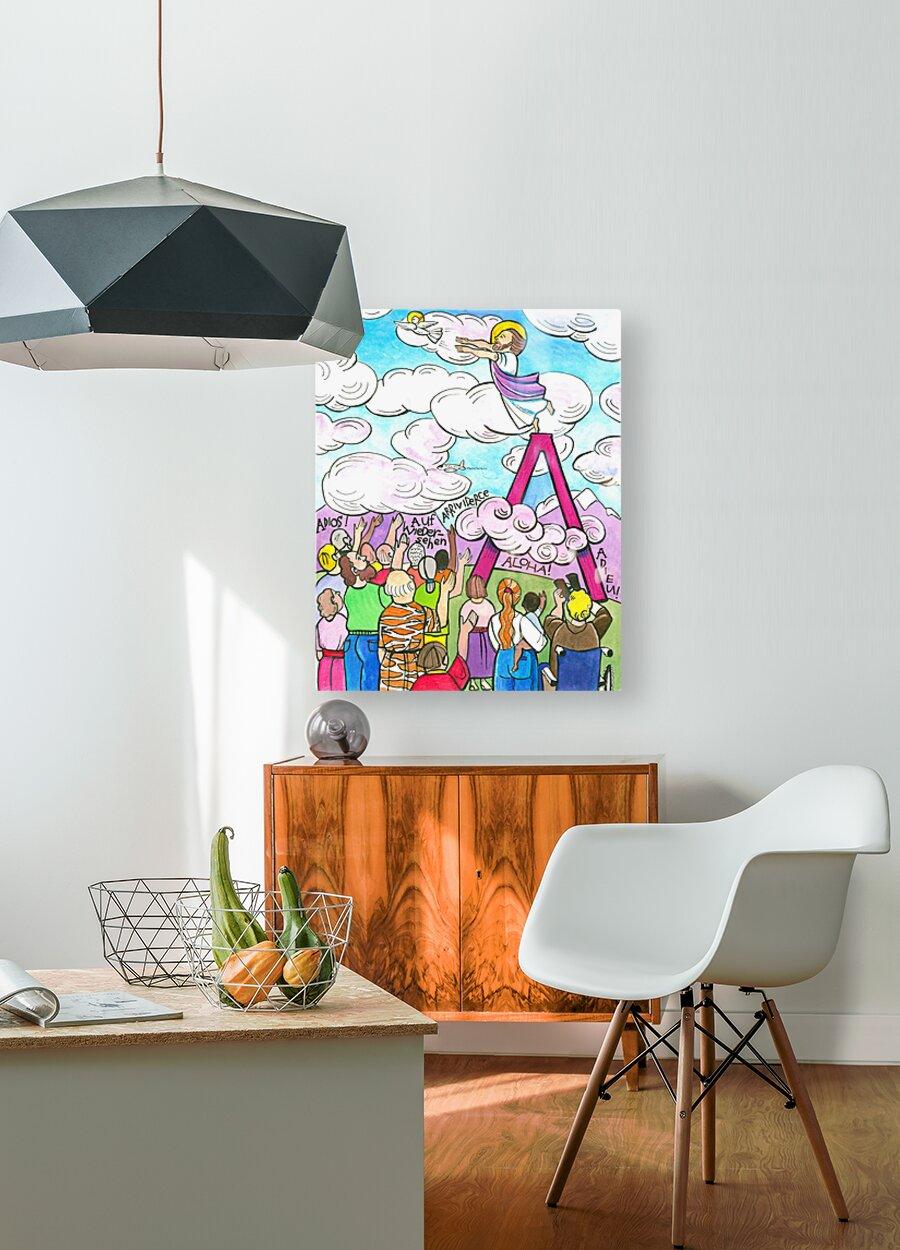 Acrylic Print - All Apostles At Ascension by Br. Mickey McGrath, OSFS - Trinity Stores