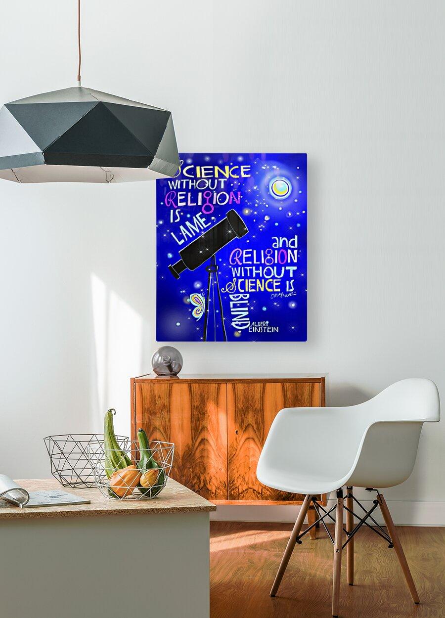 Acrylic Print - Albert Einstein Saying by Br. Mickey McGrath, OSFS - Trinity Stores