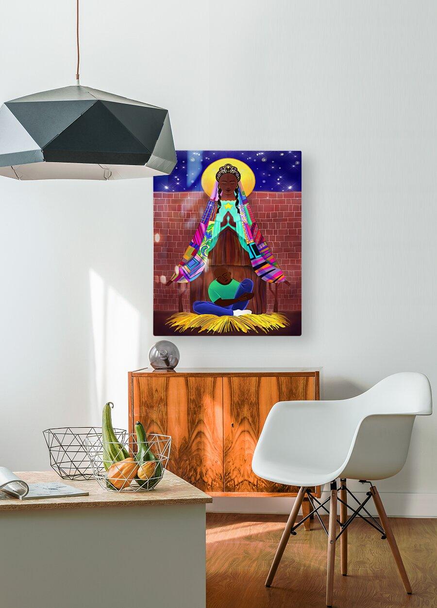Acrylic Print - Mary, Comfort of the Afflicted by Br. Mickey McGrath, OSFS - Trinity Stores