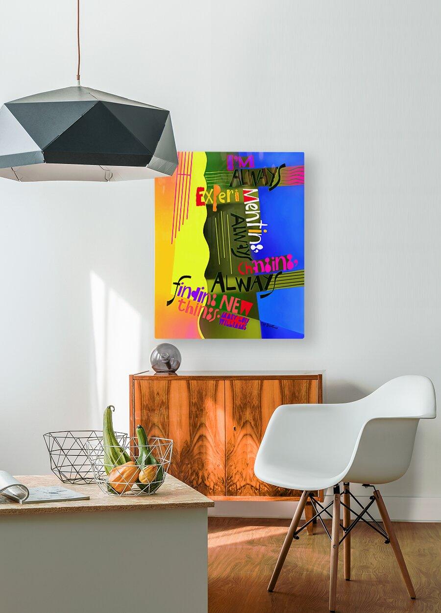 Metal Print - Always Experimenting by Br. Mickey McGrath, OSFS - Trinity Stores