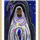 Wall Frame Gold, Matted - Mother Mary at Tomb by Br. Mickey McGrath, OSFS - Trinity Stores