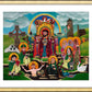 Wall Frame Gold, Matted - St. Brigid's Lake of Beer by Br. Mickey McGrath, OSFS - Trinity Stores