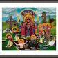 Wall Frame Espresso, Matted - St. Brigid's Lake of Beer by Br. Mickey McGrath, OSFS - Trinity Stores