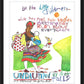 Wall Frame Black, Matted - Be Like Little Children 2 by Br. Mickey McGrath, OSFS - Trinity Stores