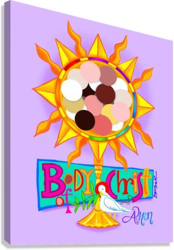 Canvas Print - Body of Christ by Br. Mickey McGrath, OSFS - Trinity Stores