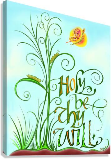 Canvas Print - Holy Be Thy Will by Br. Mickey McGrath, OSFS - Trinity Stores