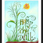 Wall Frame Black, Matted - Holy Be Thy Will by Br. Mickey McGrath, OSFS - Trinity Stores